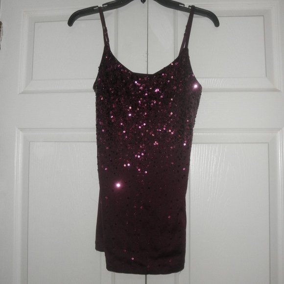 Sequin Tank Top - Picture 1 of 2